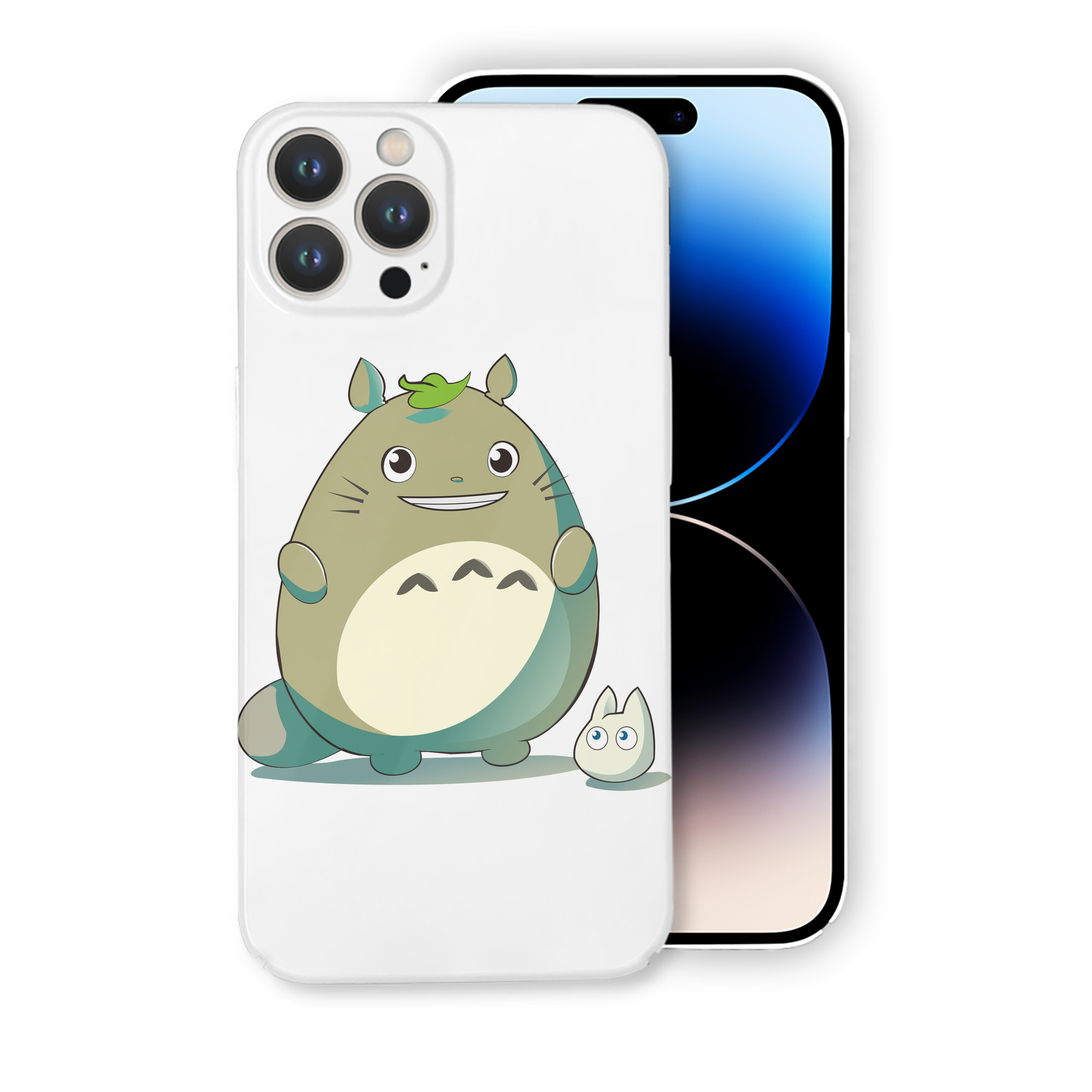 （画像用） となりのトトロ 草壁メイ 草壁サツキ My Neighbor Totoro Satsuki Kusakabe Mei Kusakabe 【iPhone 14シリーズ対応】ハードケース